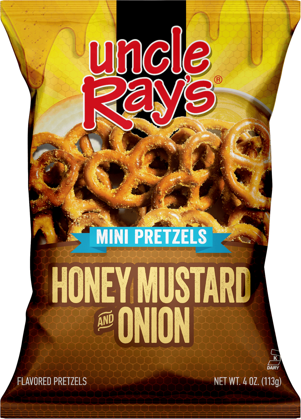 Uncle ray s honey mustard onion pretzels